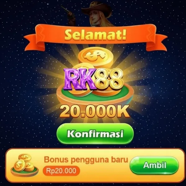 RK88 Bonus Member Baru 100%